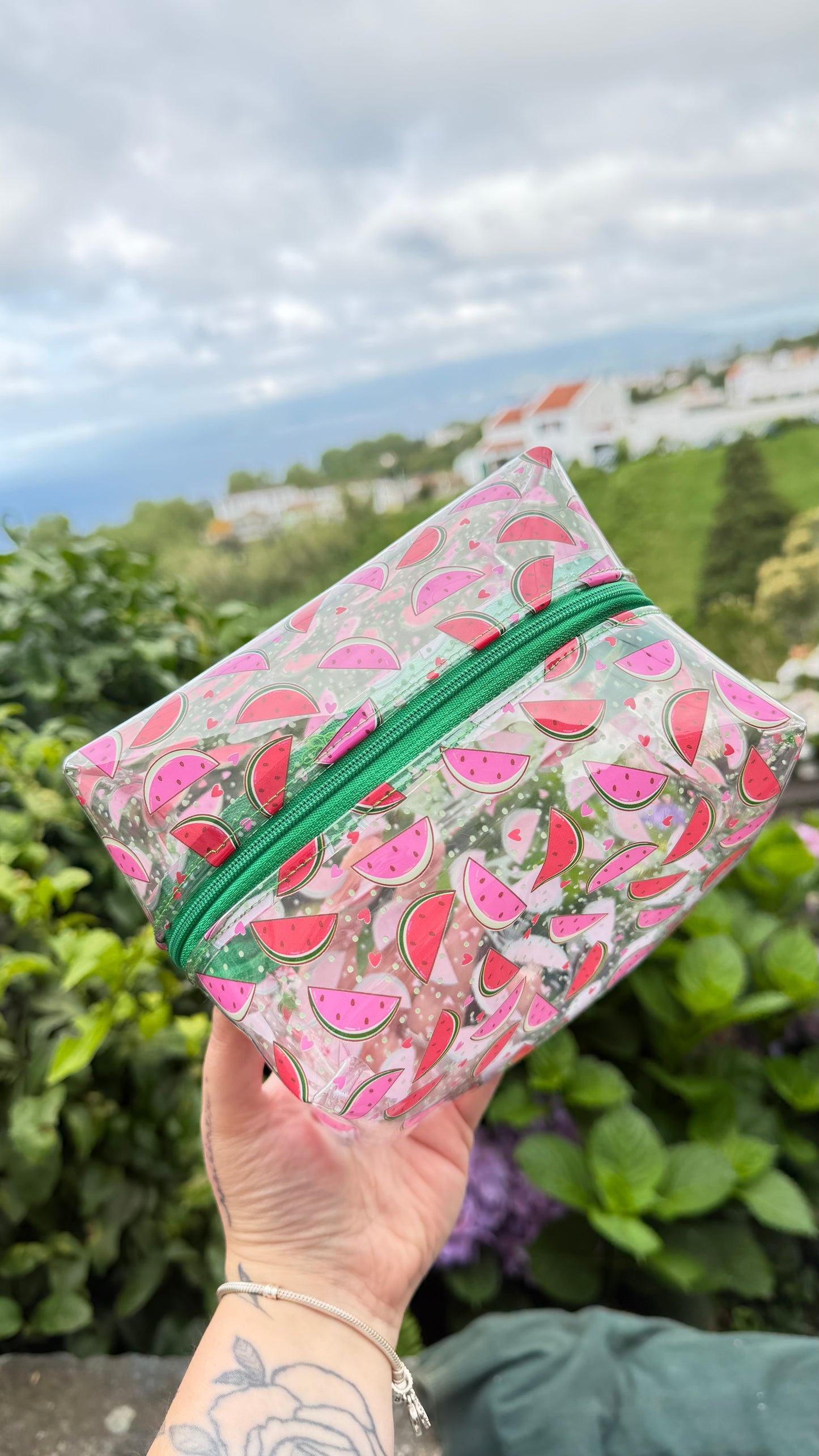 Necessaire Transparente Melância
