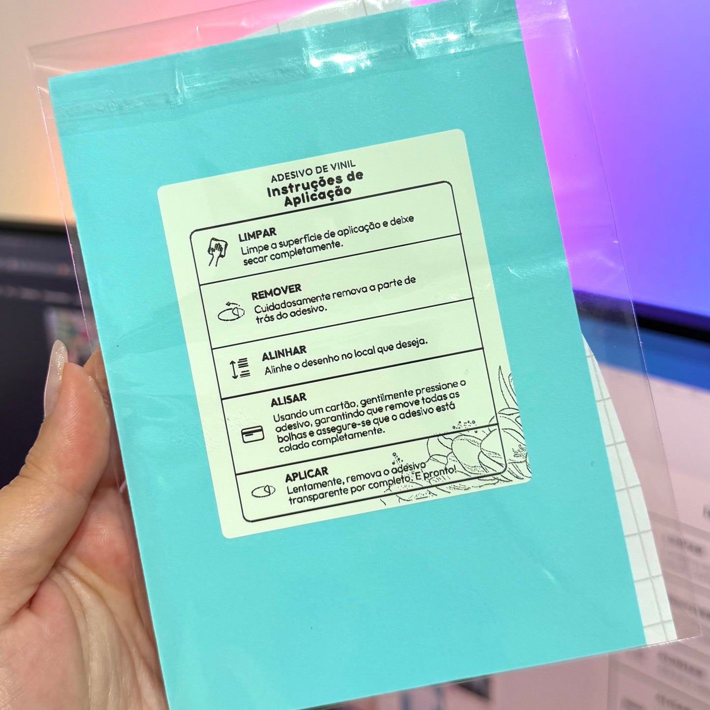 Adesivo bebé a bordo com nome personalizado