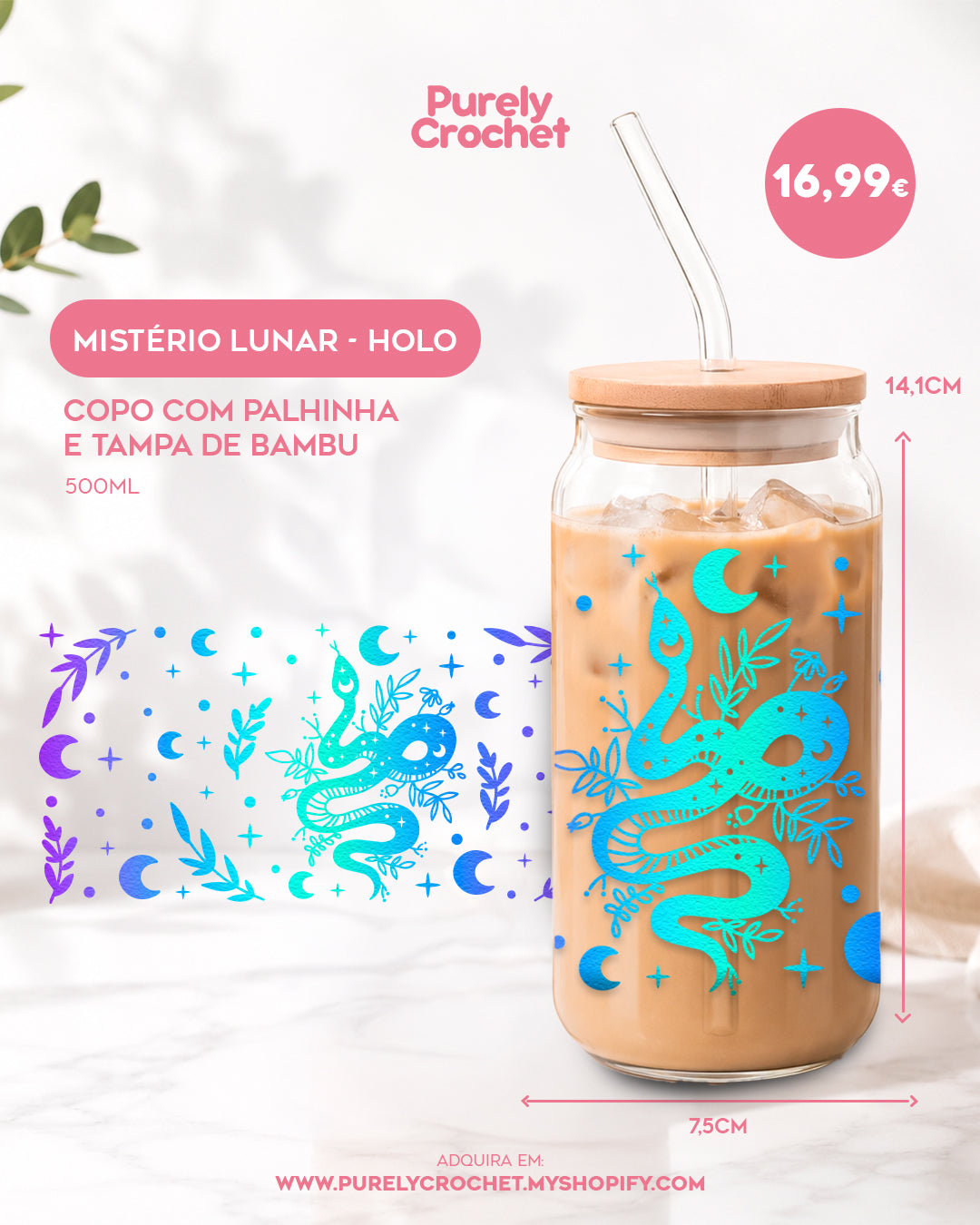 Copo Jardim Encantado