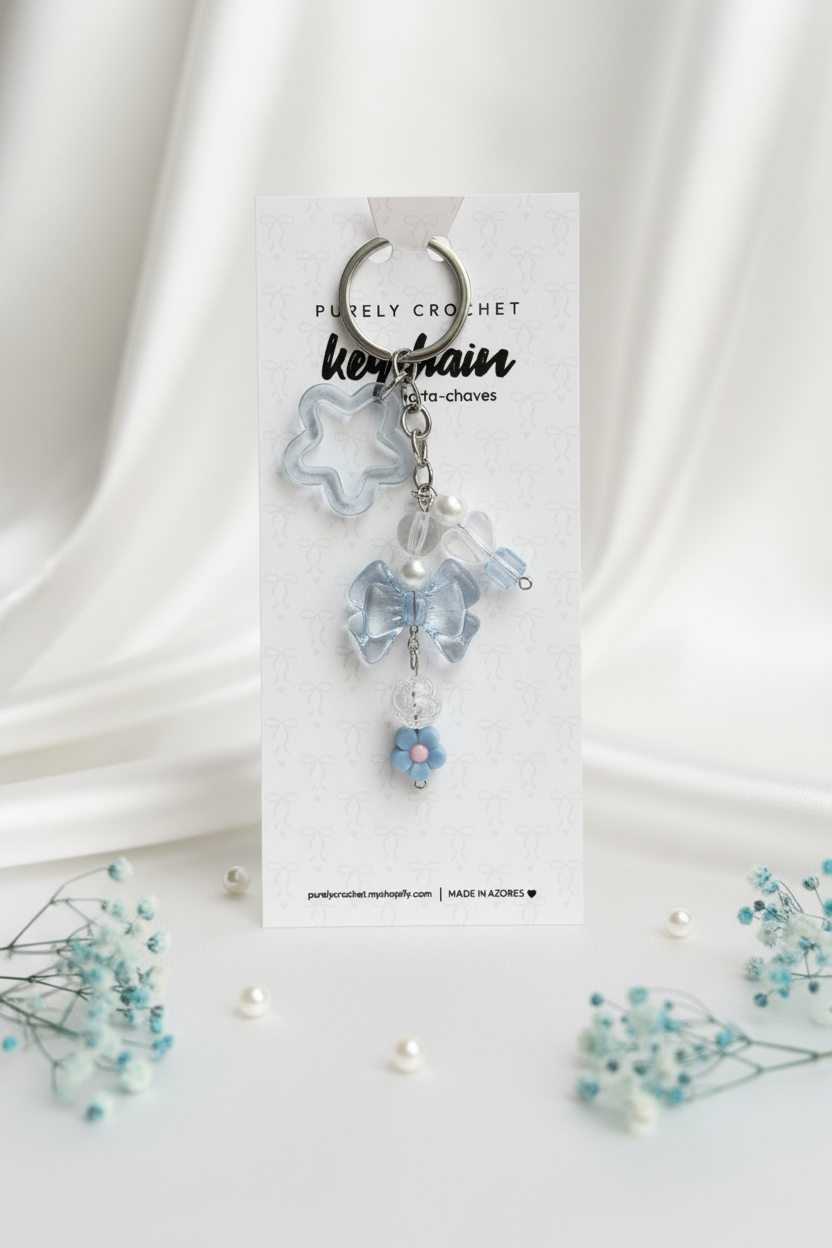 🌸 Porta-chaves & Bag charms