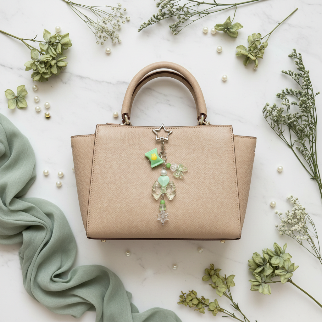 🌸 Porta-chaves & Bag charms