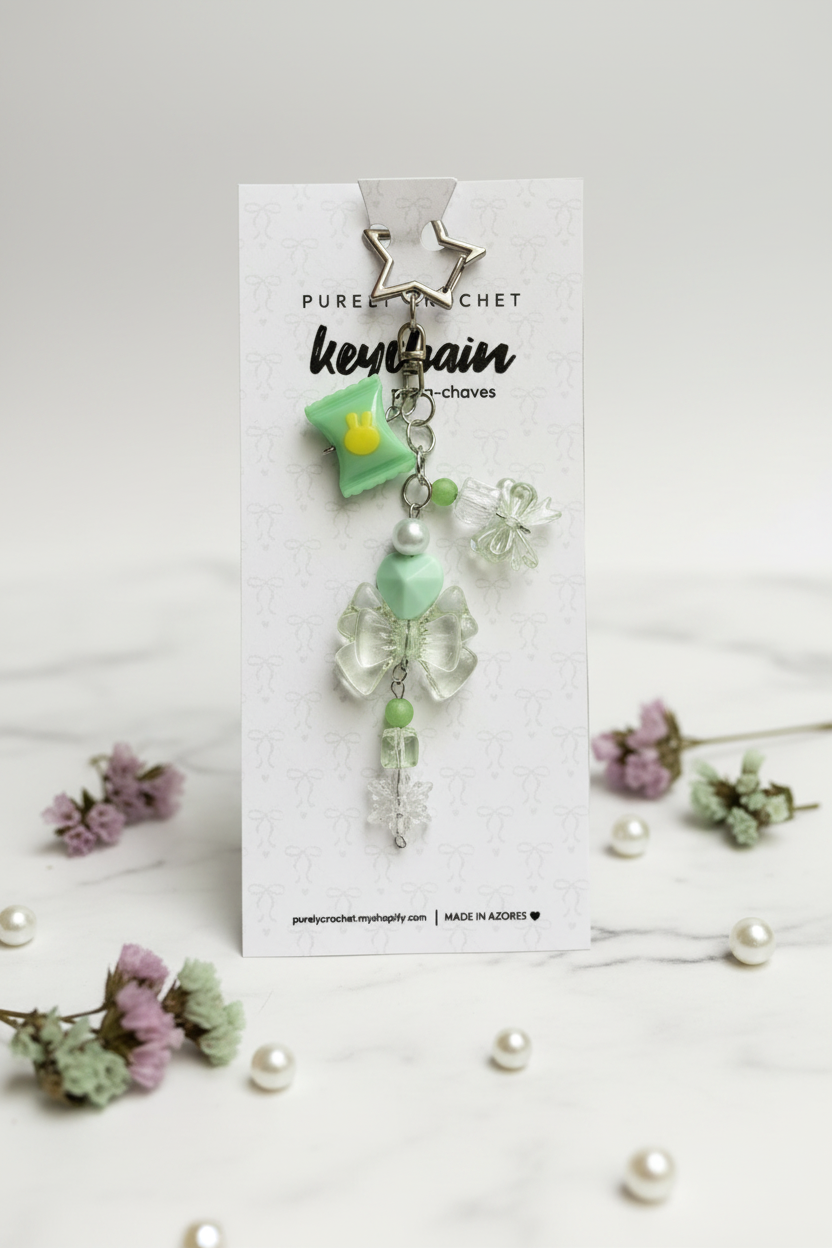 🌸 Porta-chaves & Bag charms