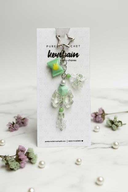 🌸 Porta-chaves & Bag charms